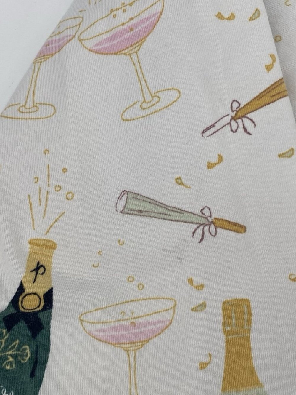 Bed Head Pajamas Size M Cotton Long Sleeve Cheers Celebration - Picture 7 of 16